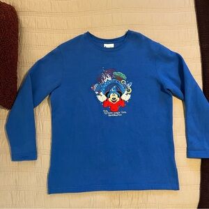 Disney World Blue Women’s Sweater Magical Design